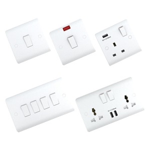 White Moulded Range